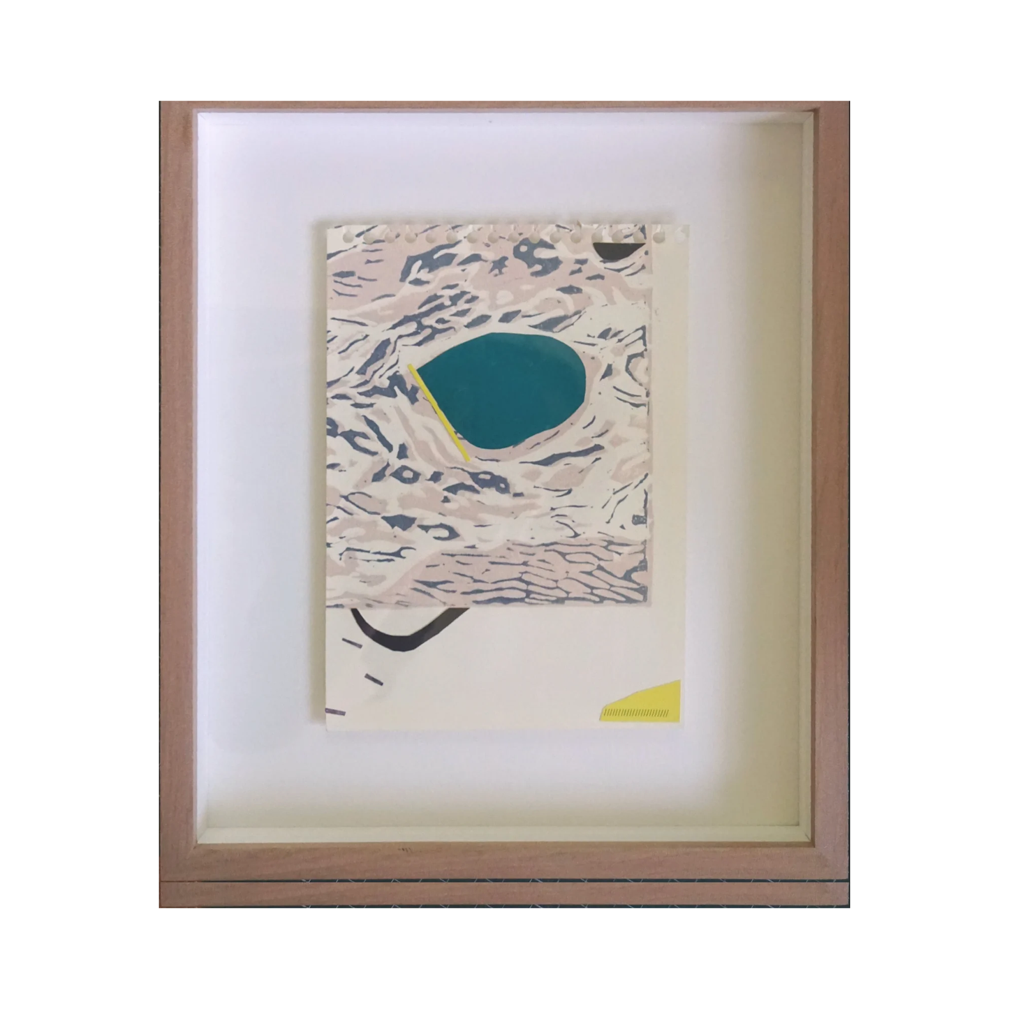 Day Collage (Yellow, Teal, Pink) - Set of 5