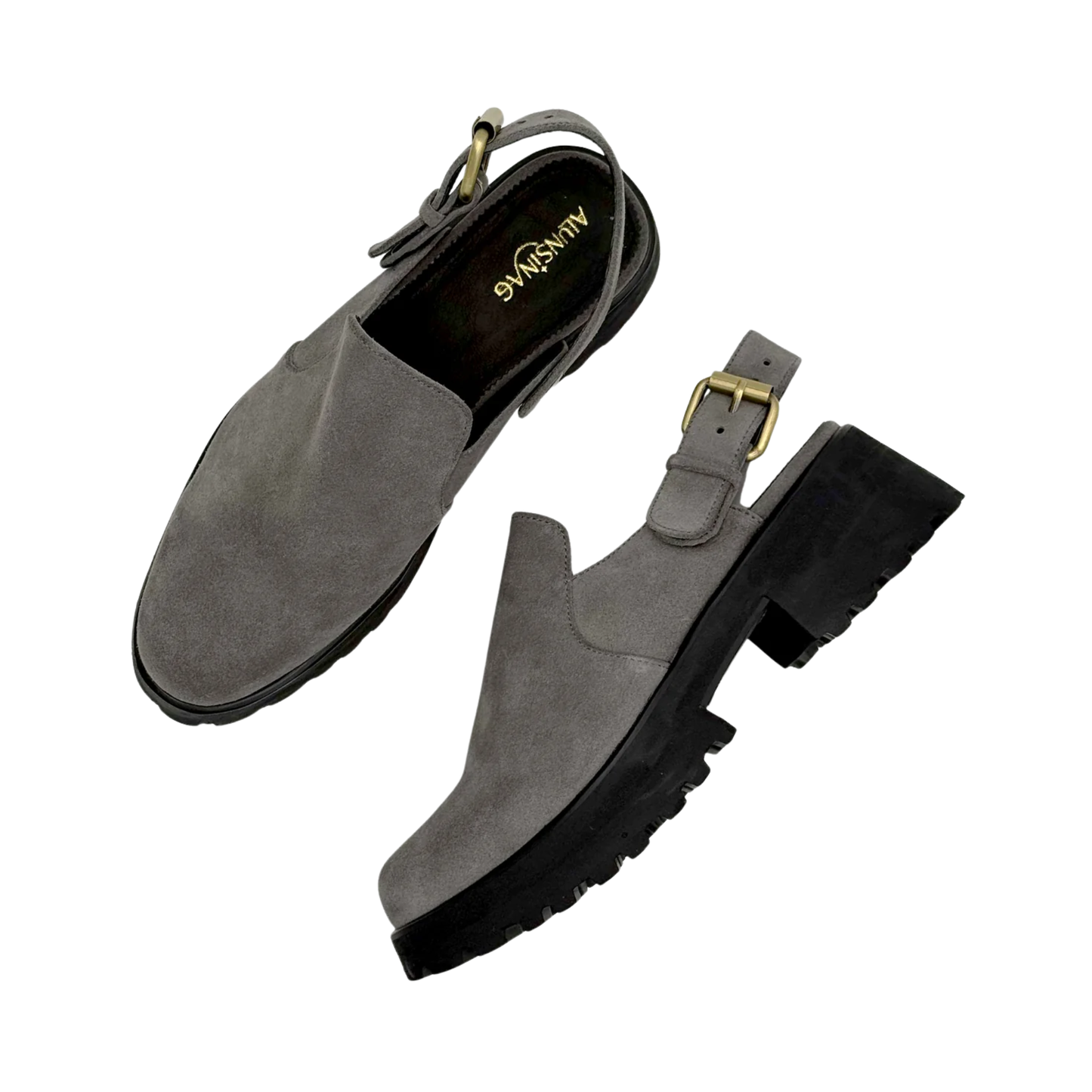 Pya Mules (Cow Suede)
