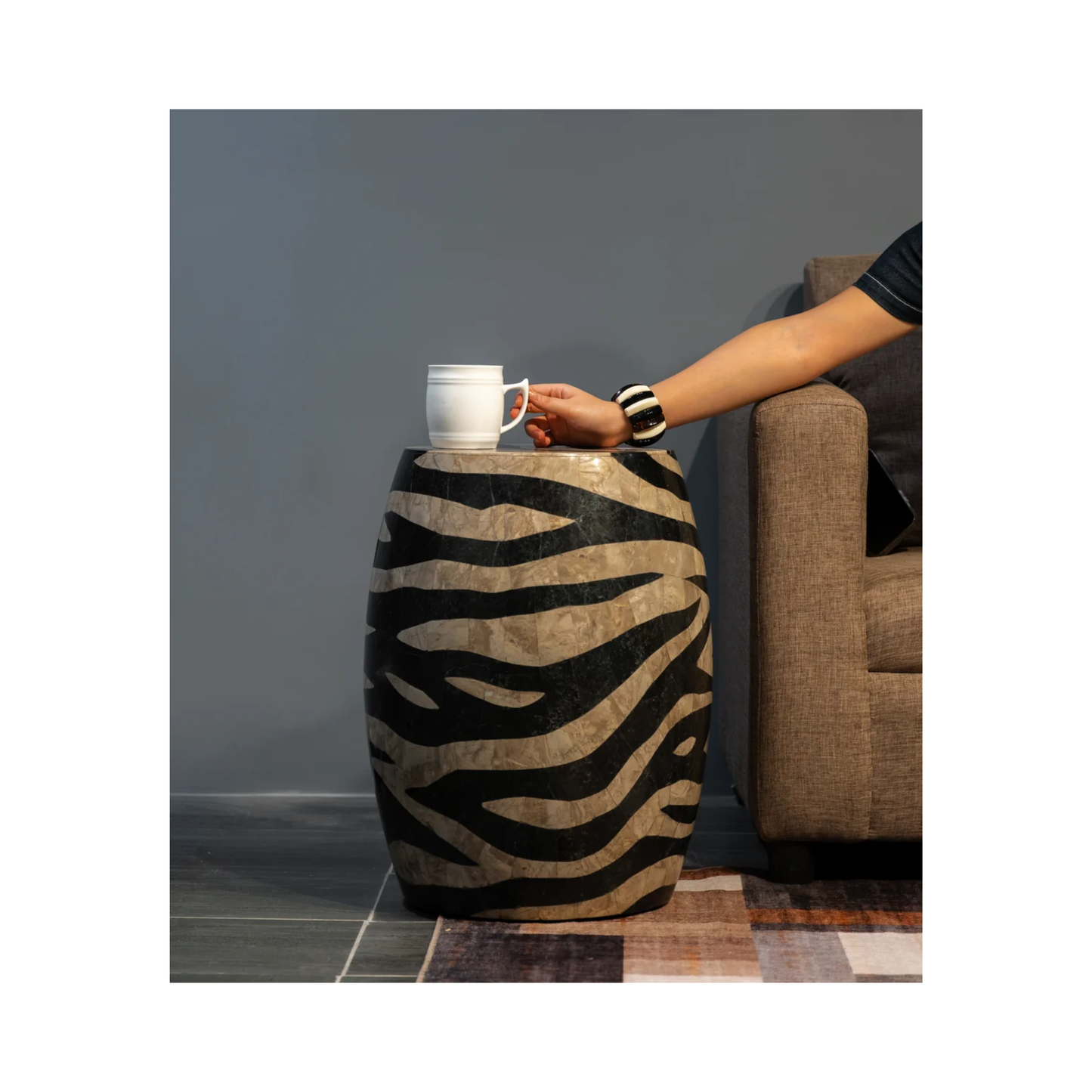 Cooper Side Table - Savanna (Black)