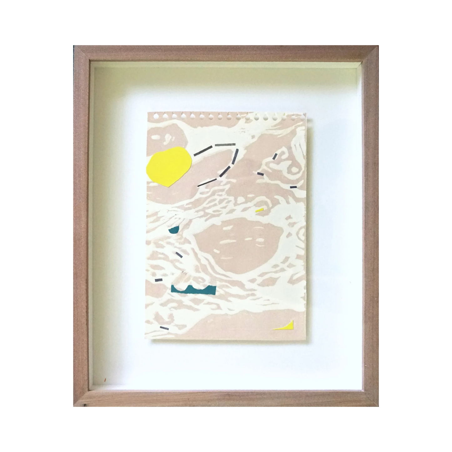 Day Collage (Yellow, Teal, Pink) - Set of 5