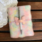 Hand-Painted, Hand-Stitched Leather Journal & Traveler's Notebook Cover | Garden Light