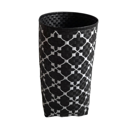 Helping Bayong Black Woven Hamper (Large)