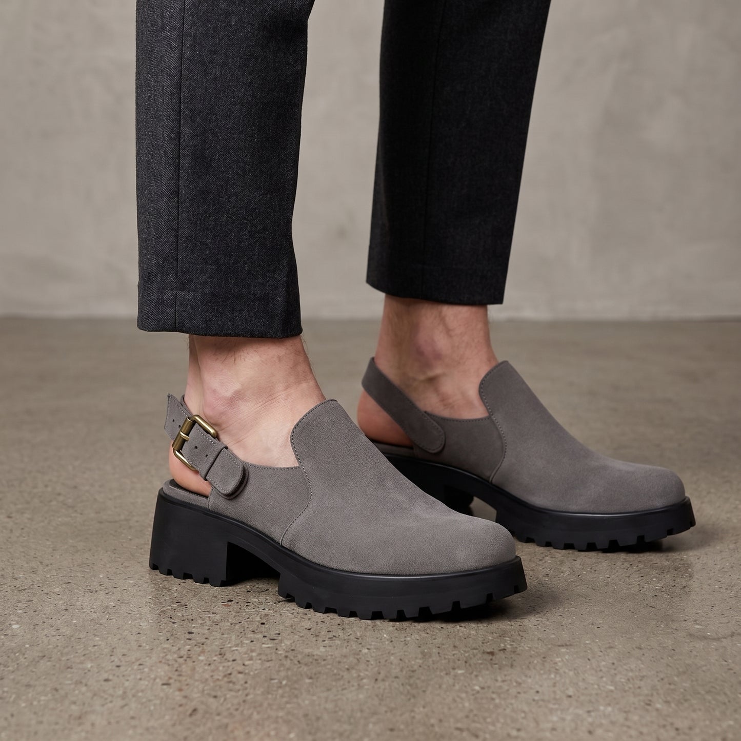 Pya Mules (Cow Suede)