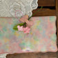 Hand-Painted, Hand-Stitched Leather Journal & Traveler's Notebook Cover | Garden Light