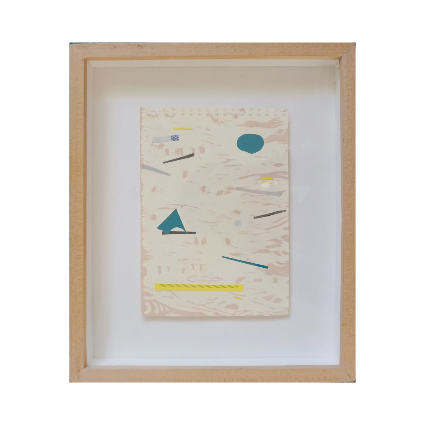 Day Collage (Yellow, Teal, Pink) - Set of 5