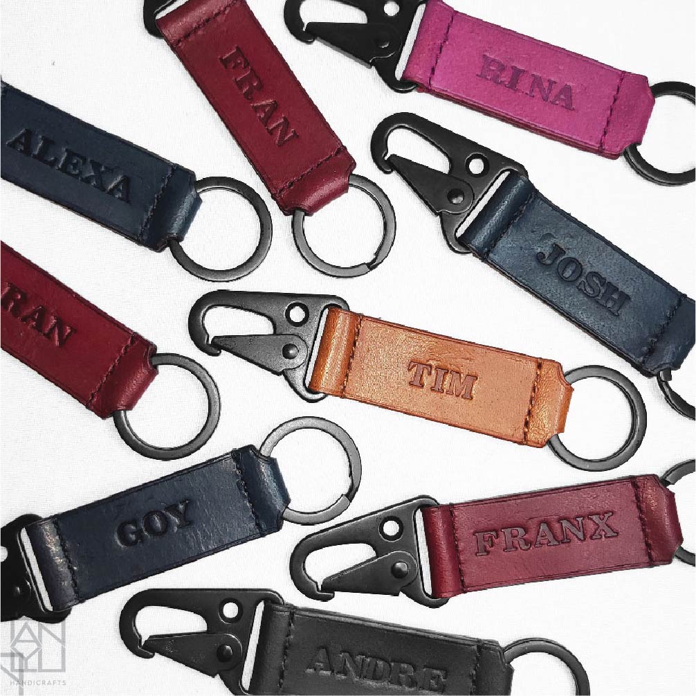 Leather Classic Keychain