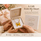 Plain Stripe Mini Butterfly Pendant 18k Gold Necklace
