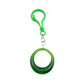 Glass Ring Pendant Keychain