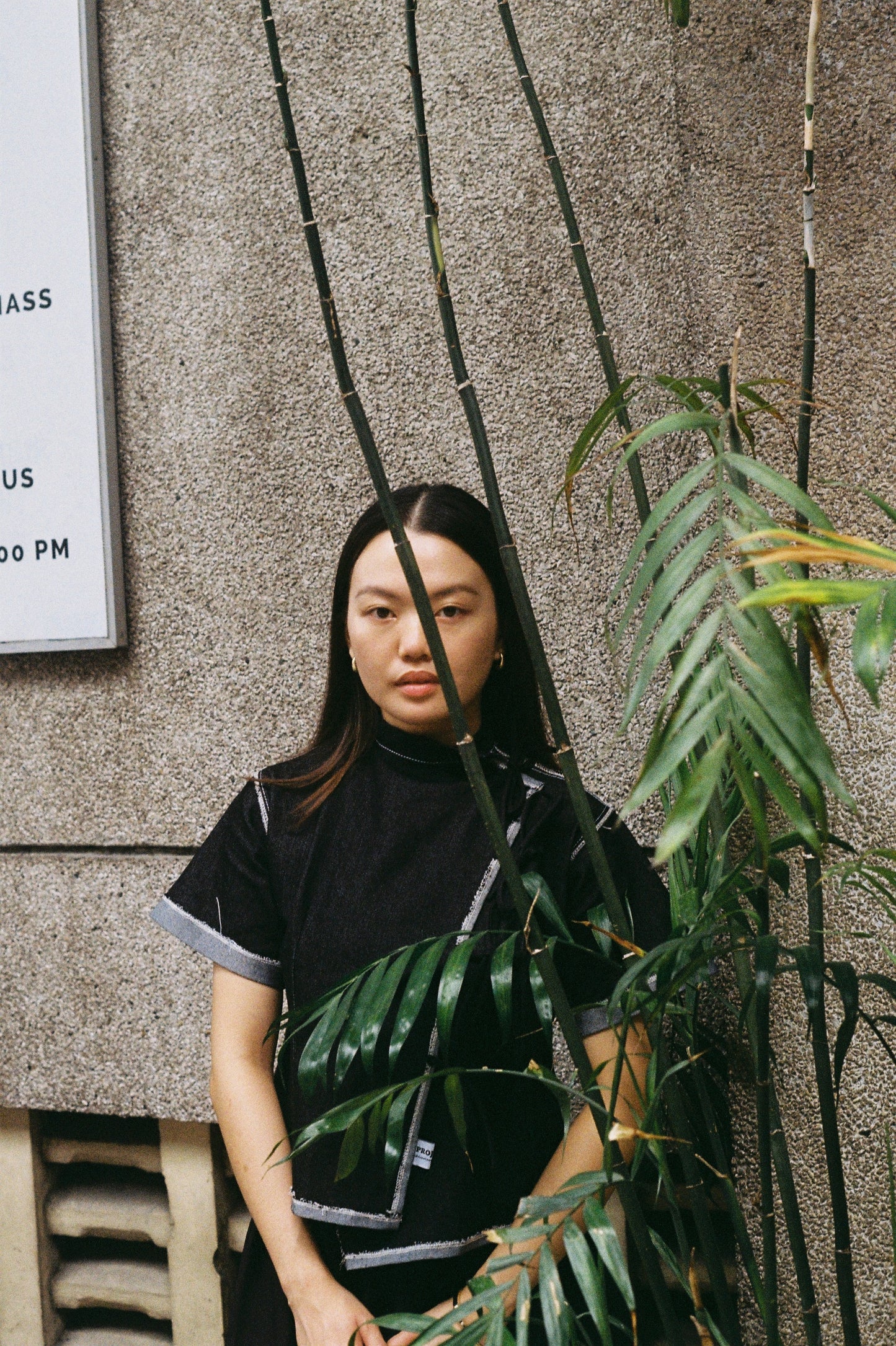 Cheongsam City black Shortsleeves