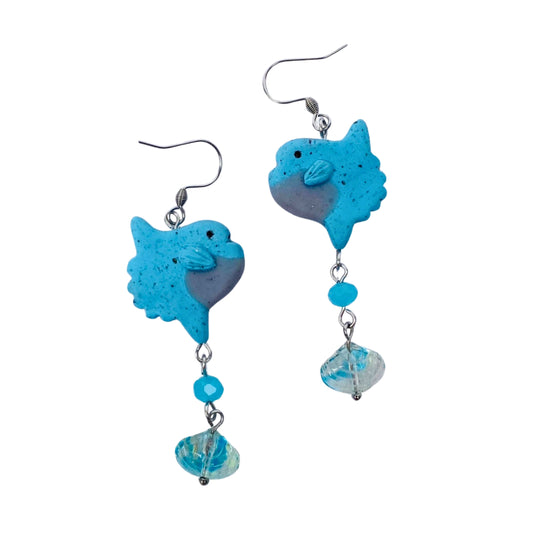 Mola Mola Sunfish Earrings