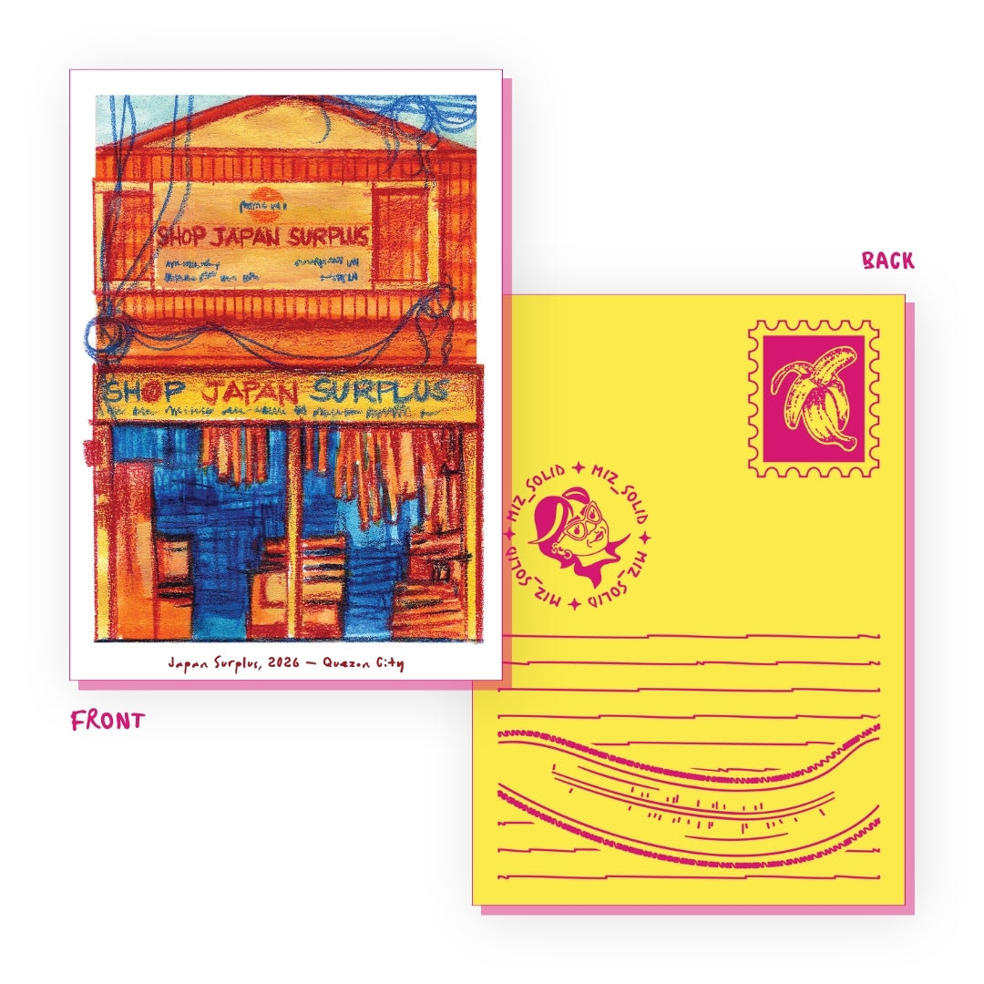 Japan Surplus - Sketch Postcard