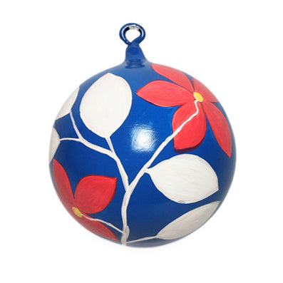 Glass 4.5" Ball Christmas Ornaments Colored