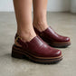 Yna Oxford Mules 2.0 (Wine Red)