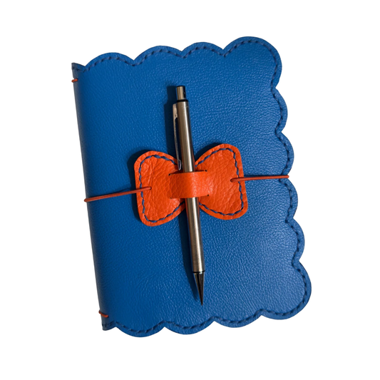 A6 Folio with Bow Pen Holder I Journal Cover I Traveler’s Notebook