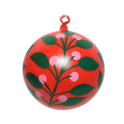 Glass 4.5" Ball Christmas Ornaments Colored