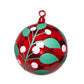 Glass 4.5" Ball Christmas Ornaments Colored