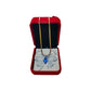 Glass Butterfly Pendant With 18k Gold Chain