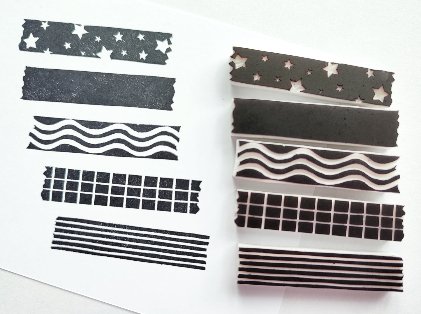 Washi Tape Stamp Collection