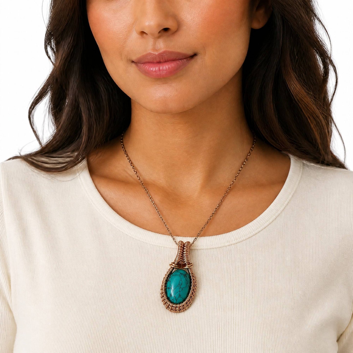 Teal-clad Confidence