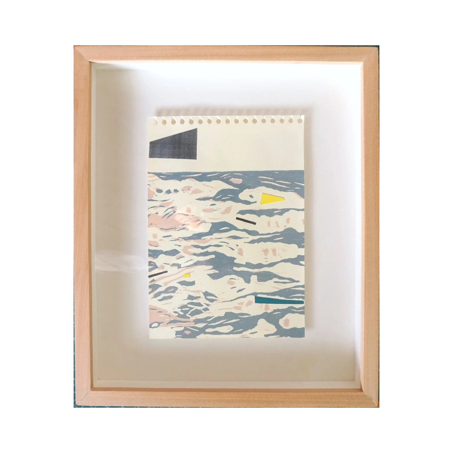 Day Collage (Yellow, Teal, Pink) - Set of 5