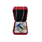 Glass Butterfly Pendant With 18k Gold Chain