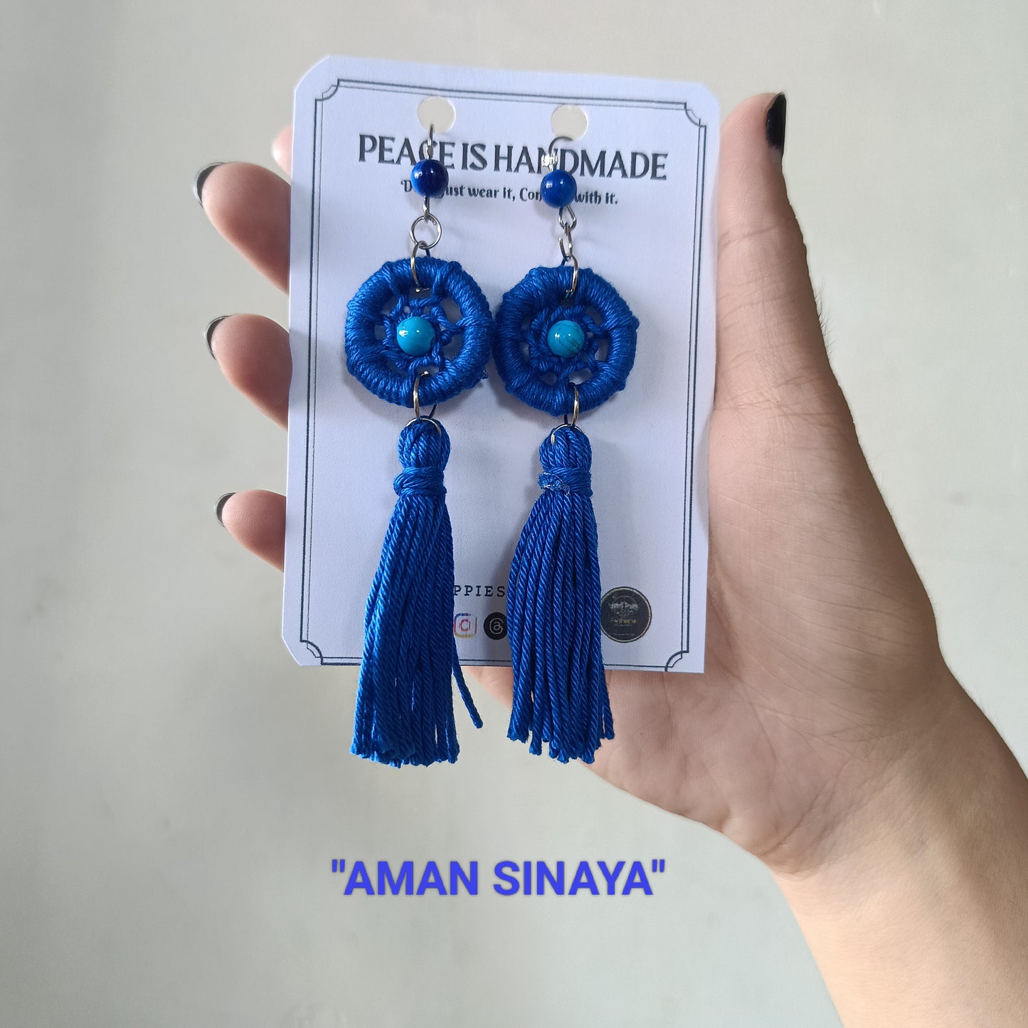 Tassel Dream Catcher Earrings
