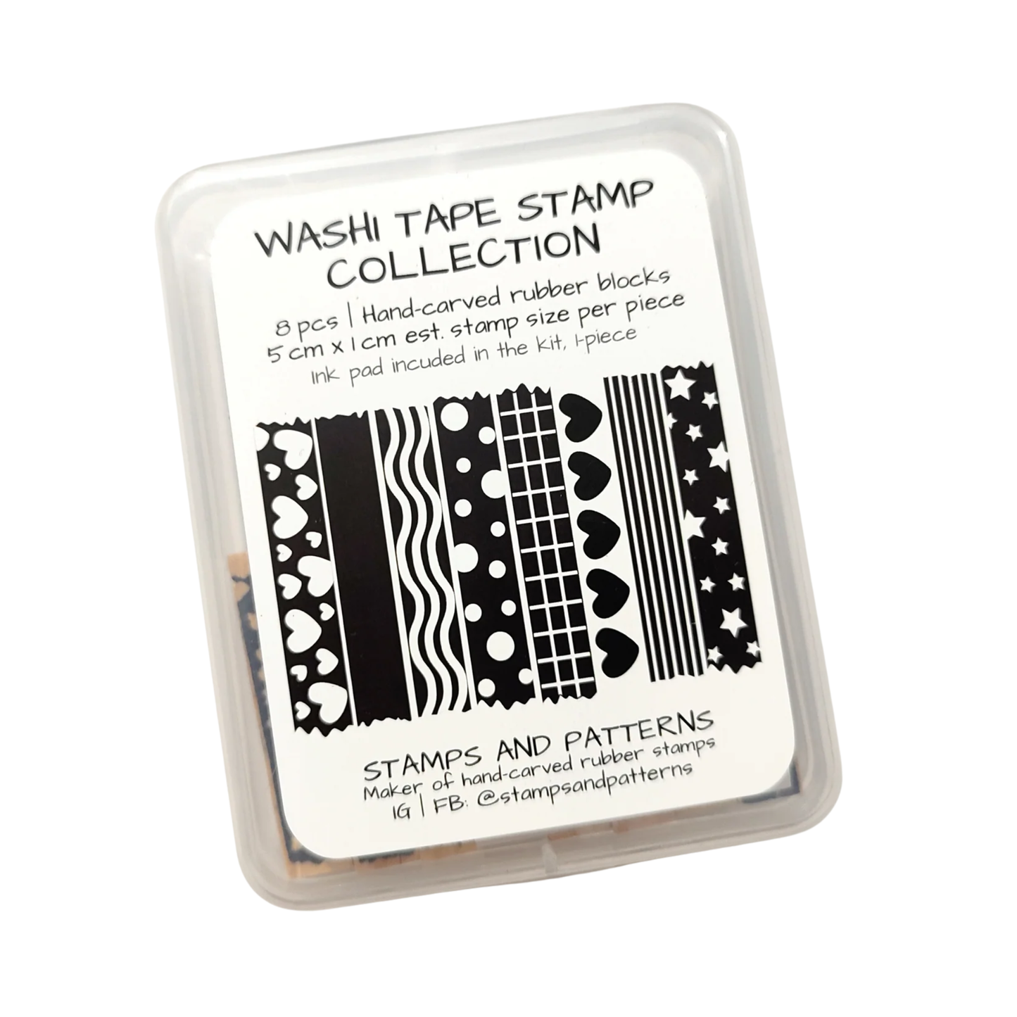Washi Tape Stamp Collection
