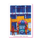 Food Cart No.2 - Sketch Postcard