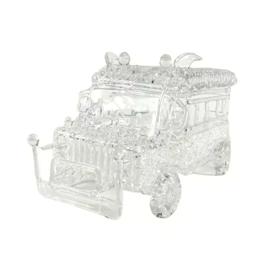 Mini Philippine Jeep Glass (Clear)