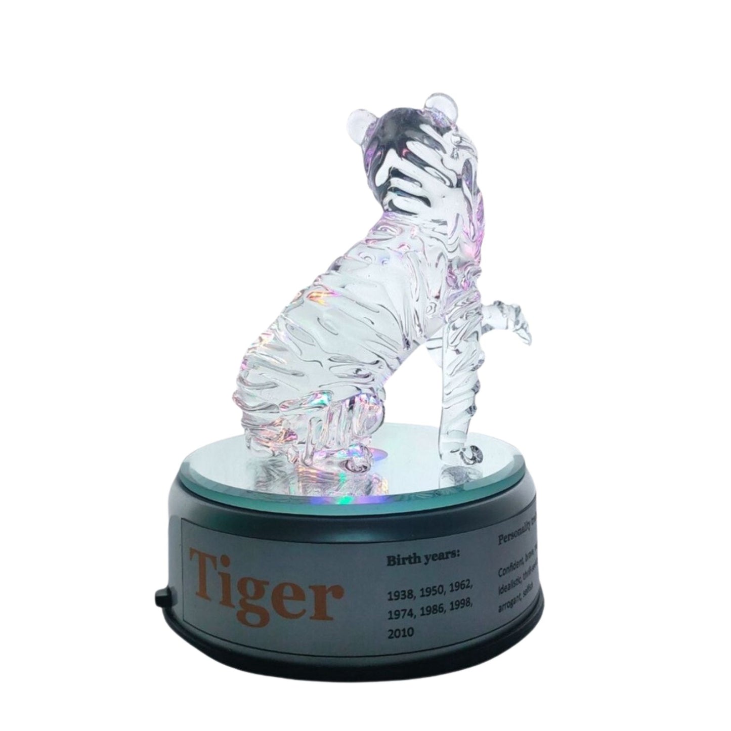 Chinese Zodiac Sign Animal Glass Figurine