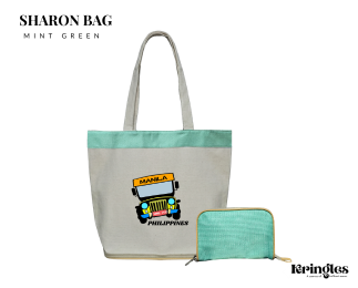 Sharon Bag Jeepney (Foldable Canvas Bag)