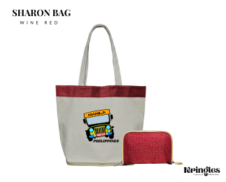 Sharon Bag Jeepney (Foldable Canvas Bag)