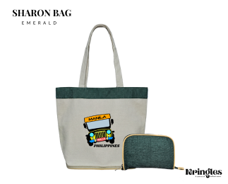 Sharon Bag Jeepney (Foldable Canvas Bag)