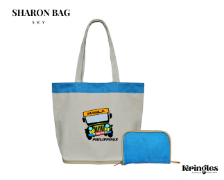 Sharon Bag Jeepney (Foldable Canvas Bag)