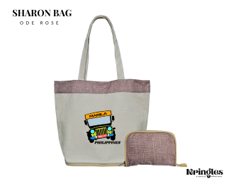 Sharon Bag Jeepney (Foldable Canvas Bag)