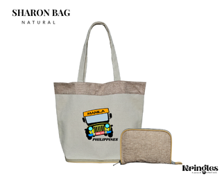 Sharon Bag Jeepney (Foldable Canvas Bag)