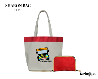 Sharon Bag Jeepney (Foldable Canvas Bag)