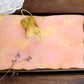 Hand-Painted, Hand-Stitched Leather Journal & Traveler's Notebook Cover | Warm Field