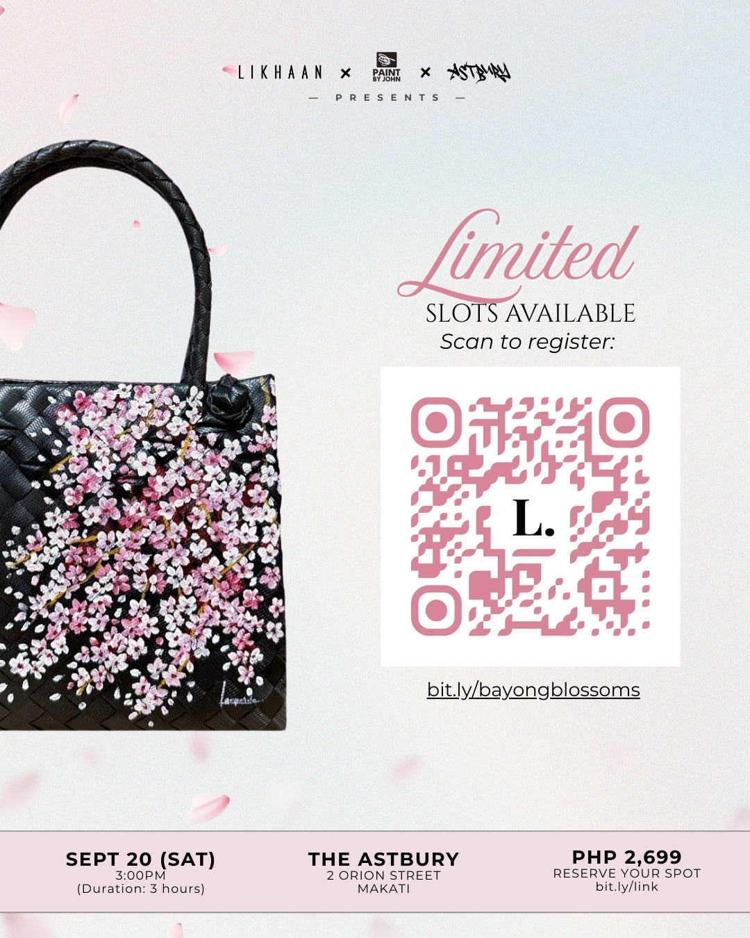 Bag of Blossoms: Bayong Bag Painting Workshop (September 20)