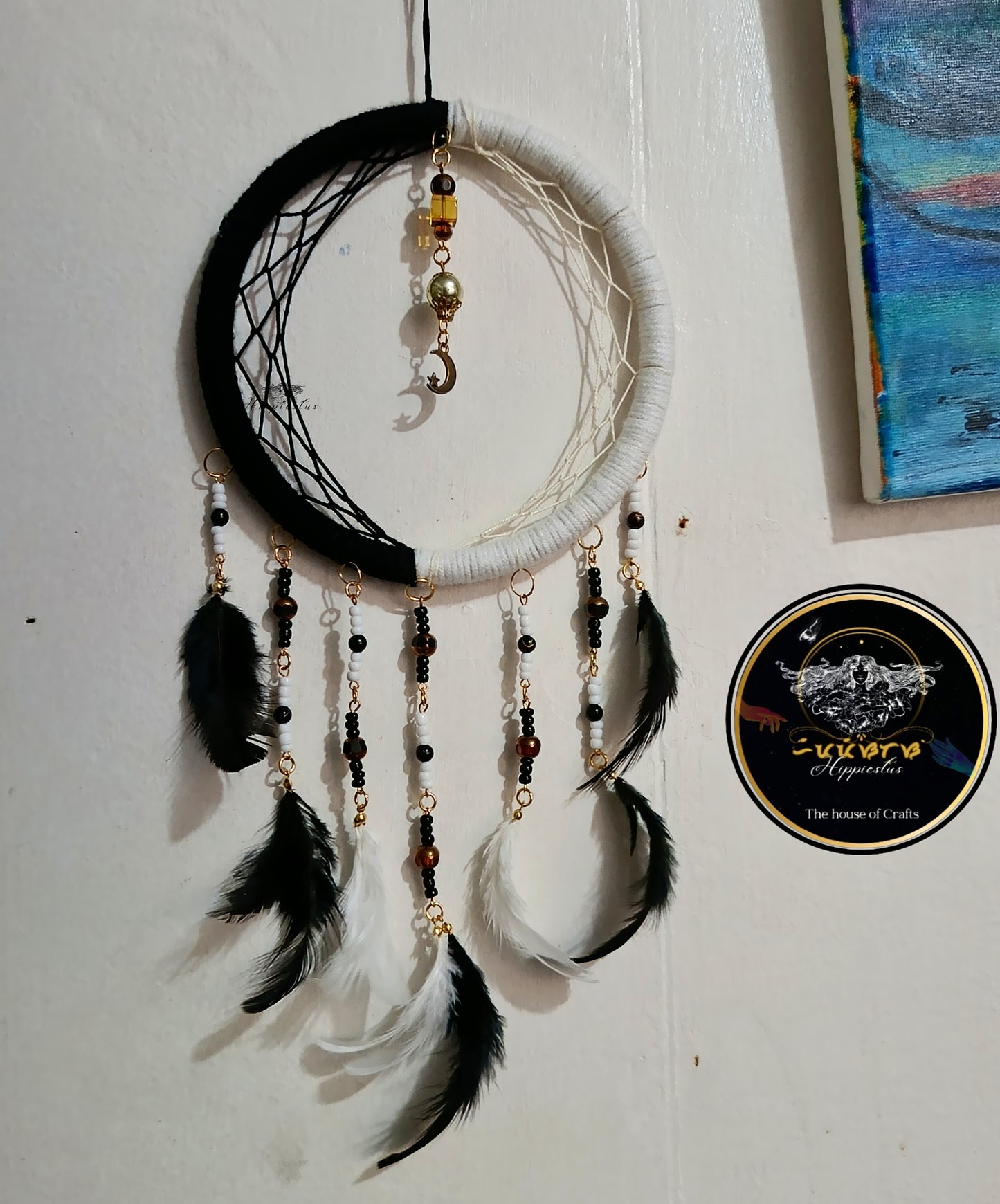"Mid-Knight" Dream Catcher