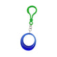 Glass Ring Pendant Keychain