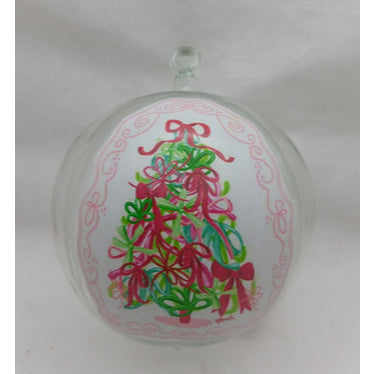 Glass 4.5" Ball Christmas Ornaments