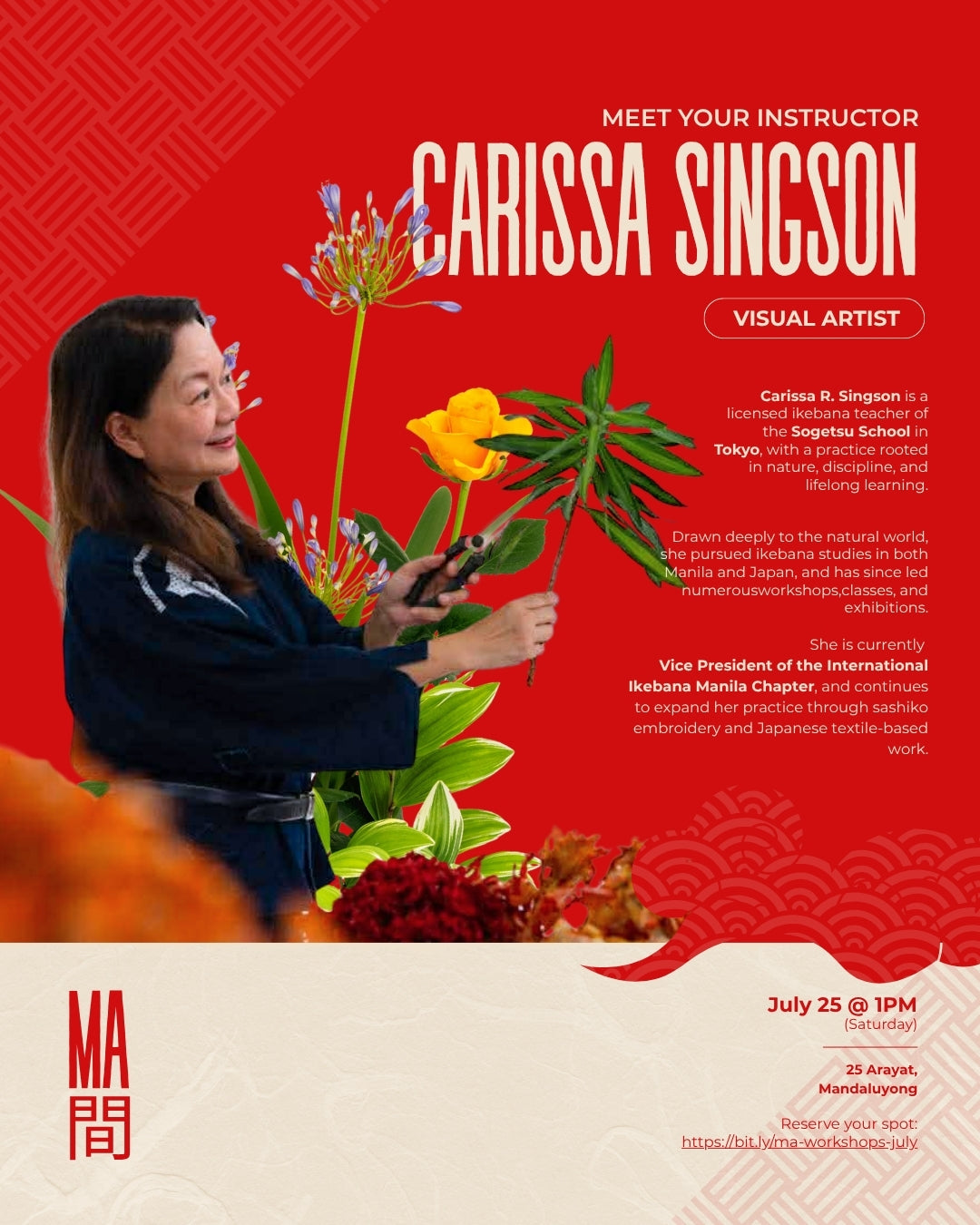 MA Workshops (July 25-26)