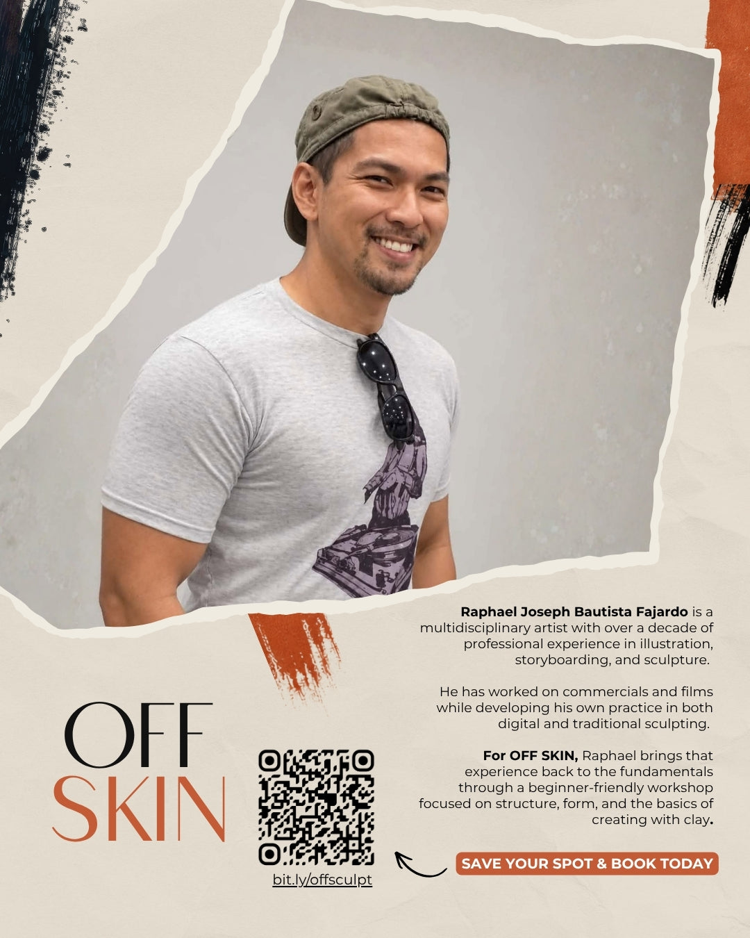 OFF SKIN: Basic Clay Sculpting Workshop