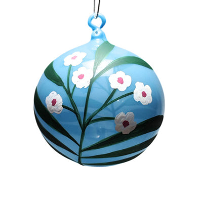 Glass 4.5" Ball Christmas Ornaments Colored