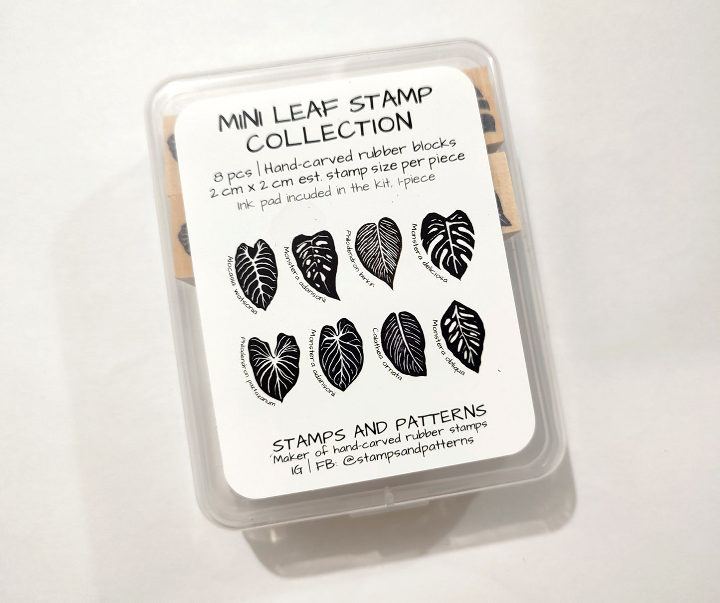 Mini Leaf Stamp Collection