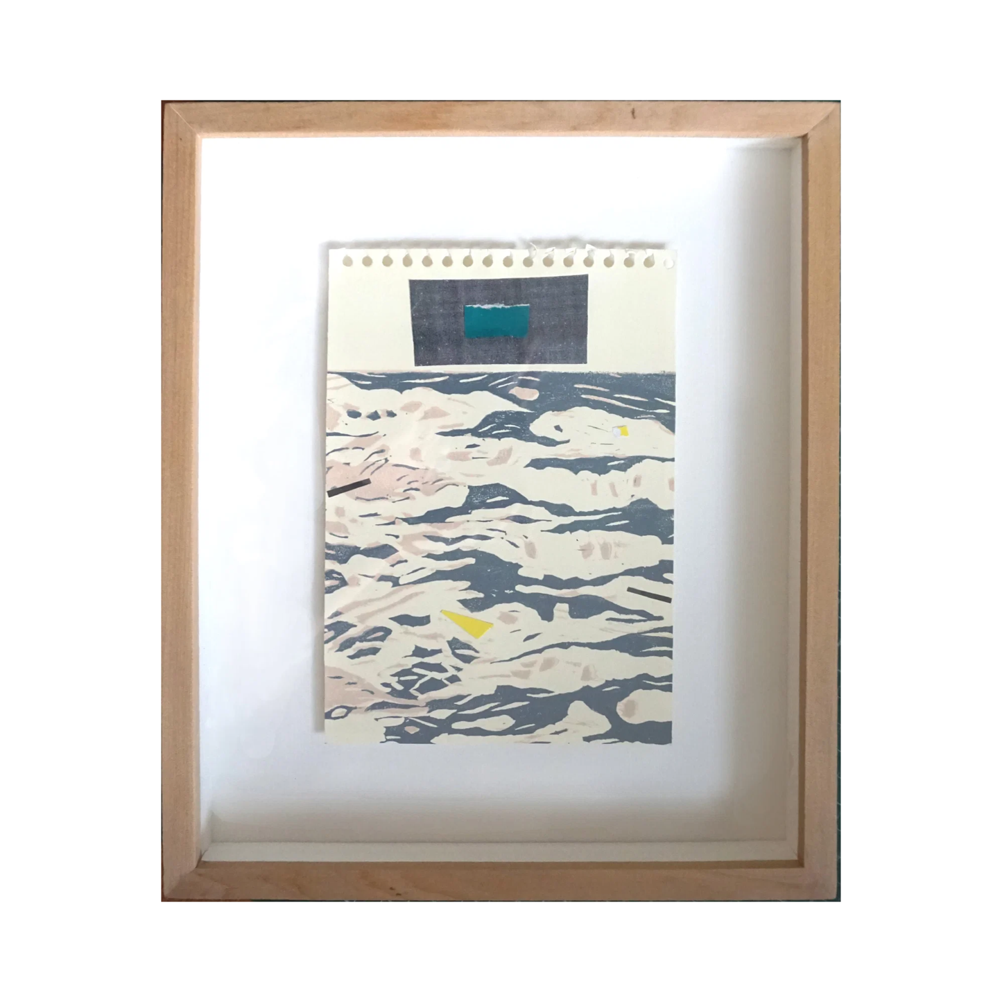Day Collage (Yellow, Teal, Pink) - Set of 5