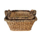 Ilokana Handicrafts Abaca Rattan Storage Box with Ear Handle