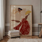 Abaniko (Fan) in Red (Limited Print)