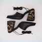 Hailey lace-up Mules (Pre-order)